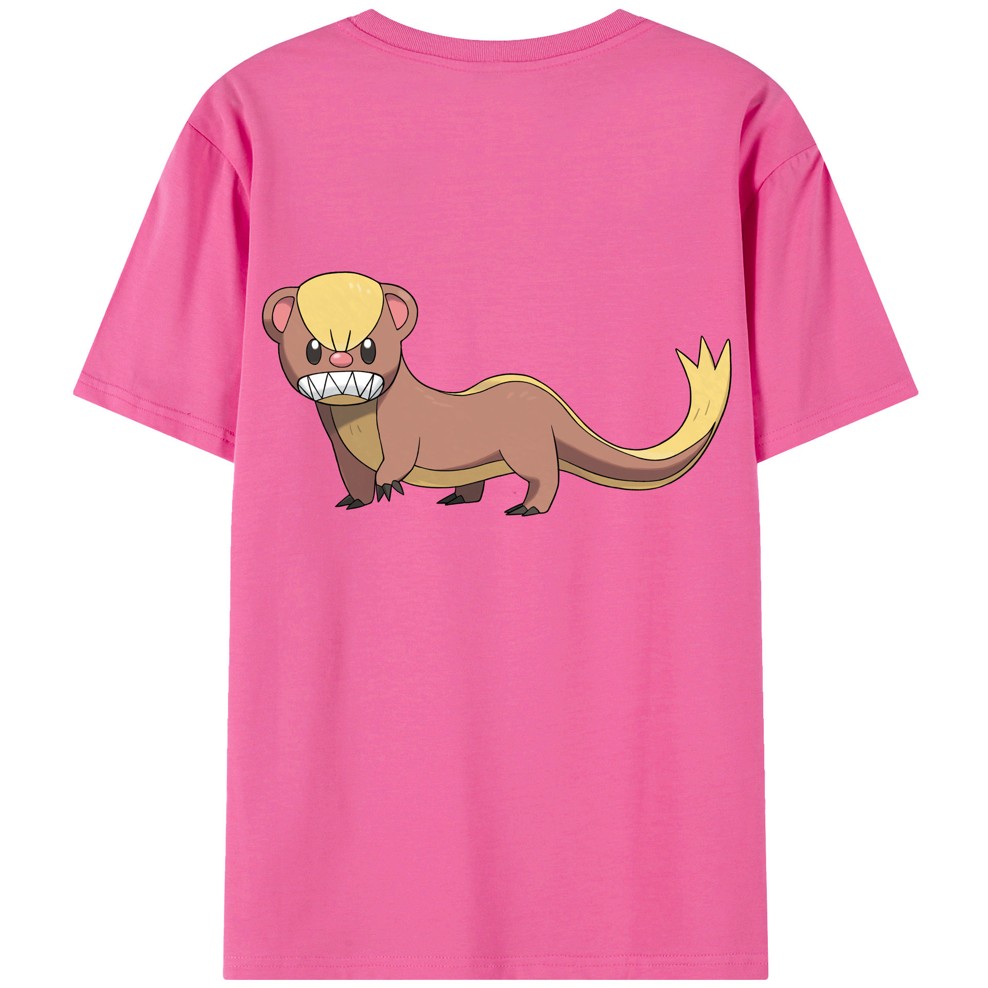 （画像用） ポケットモンスター Pokémon レディース半袖Tシャツ(バックプリント)